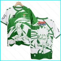G2p La Liga Real Betis Naruto Phiên Bản Đặc Biệt Uzumaki Naruto Áo Trẻ Em Áo Bóng Đá Người Lớn Plus Kích Thước P2G