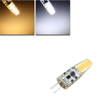 G4 2W COB Filament LED Spot Lightt Bulb Lamp Warm/Pure White AC/DC 10-20V