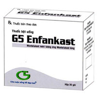 G5 Enfankasst điều trị làm giảm các triệu chứng của viêm mũi dị ứng, điều trị hen phế quản mạn tính