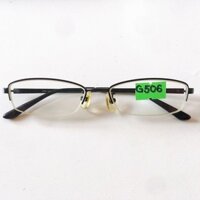 G506: Gọng kính nội địa Nhật thương hiệu Jins (MMN-16A-177), designed in Tokyo, made in China.