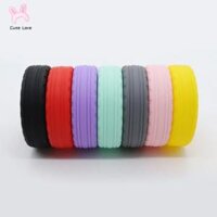 G5Q1 Im lặng Bọc bánh Xe hành lý Phổ thông Silicone Bọc bảo vệ bánh xe Vali Cao cấp Bền Giày Bánh Xe Hộp xe đẩy
