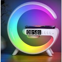 G63 Loa Thông Minh Đèn Thông Minh Máy Âm Thanh Loa Không Dây Sạc Điện Thoại & Báo ĐộngClock RGB