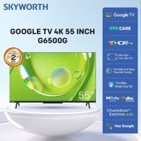 G6500G | 4K UHD 55” Google TV