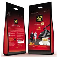 G7B100 - Cà phê Trung nguyên hòa tan G7 3in1 Bịch 100 gói (100 gói*16gr)