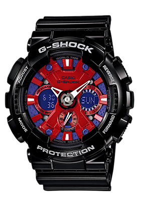 Đồng hồ nam Casio GA-120B - màu 1A, 1ADR, 1AHDR