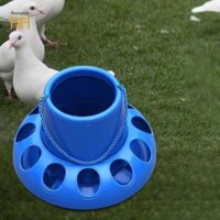 Gà Ăn Tự Động Xô Ăn Thức Ăn 11 Lỗ Trang Trại Cho Cockatiel Quail Pigeon Geese