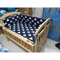Ga bọc nệm cho kích thước 140*70*5. vải cotton hàn.
