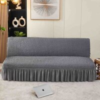 Ga bọc sofa bed không tay - vải ô vuông Nhật