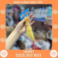 Gà cao su đồ chơi chó mèo, gà gào thét màu vàng