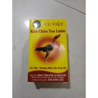 gà chọi:khô chân teo lườn+bịt mỏ