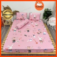 Ga chống thấm cotton cao cấp chính hãng PT, ga trải giường chống thấm không nóng, bí lưng không sột soạt (được chọn mẫu)