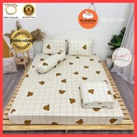 Ga chống thấm cotton cao cấp chính hãng PT, ga trải giường chống thấm không nóng, bí lưng không sột soạt (được chọn mẫu)
