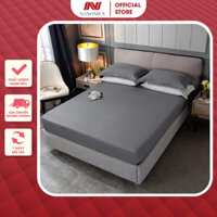 Ga chống thấm cotton phủ TPU kháng nước Nanomex kháng khuẩn không nóng bí, bảo vệ đệm tuyệt đối cho đệm cao 5-30cm