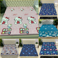 Ga chống thấm cotton thun nano COZY HOME, Ga chống thấm cao cấp  kháng khuẩn không nóng bí size 1m5/1m6/1m8/2m