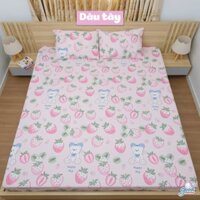 Ga chống thấm cotton Goodmama,Drap giường cho bé nằm trực tiếp, không nóng bí, kháng khuẩn