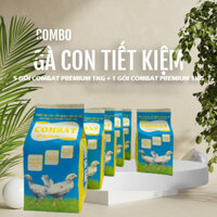[Gà Con Tiết Kiệm] Mua 5 gói thức ăn gà đá dành cho gà con COMBAT Premium nhận thành 6 gói.
