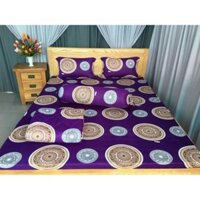 ❤🌺Ga drap Thun Lạnh Hàn Quốc nệm trải giường  5 món( 1 ga + 2 áo gối nằm + 1 áo ôm + kèm mền )thun lạnh Hàn Quốc.