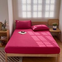 Ga giường Đũi Waffe cao cấp SamSam-Bedding (Tặng vỏ gối) Bộ Ga trải nệm giường đũi drap bọc đệm 1m2 1m6 1m8 2m2 mát lạnh