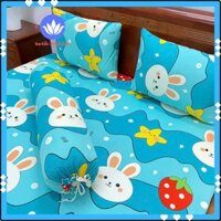 Ga Giường Ga lẻ Thun Hàn Quốc in Gấu 3D siêu đẹp KT 1.8*2m ( chưa kèm áo gối)