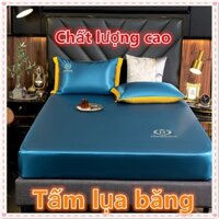 ga giường lụa chăn ga tencel ga giường tencel ga lụa tencel vỏ gối tencel drap giường tencel bộ chăn ga gối lụa Ga Trải Giường Vải Lụa Thêu chăn ga lụa chăn ga gối đệm lụa ga gối lụa