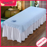 ga giường spa - ga giường Thẩm mỹ viện Massage bông mềm có lỗ thở cho khuôn mặt - Neon074
