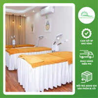 Ga giường spa giường nối mi vải thun dày dặn nhiều màu kích thước may theo yêu cầu