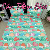 Ga Giường Thun Lạnh Lụa Ý, mẫu Con Cá