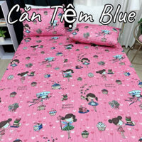 Ga Giường Thun Lạnh Lụa Ý, mẫu CÔ BÉ