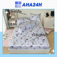 Ga giường và vỏ gối TENCEL họa tiết nhiều mẫu đủ size trải drap ra nệm