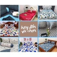 Ga gối thun lạnh bộ 4 món và nhận đặt may theo yêu cầu