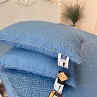 Ga gối trần bông cao cấp thương hiệu Hilton, (KHÔNG kèm hai vỏ gối kt 50*70 )chất liệu mặt vải 100% cotton kháng khuẩn