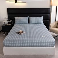 Ga IKEA, Drap IKEA, ga trải giường IKEA đũi kẻ kèm 2 vỏ gối đầu