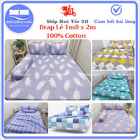 Ga Lẻ , Ga trải giường 1m8 x 2m 100% Cotton chuẩn Logo Cty ( Không kèm vỏ gối )