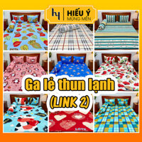 Ga lẻ thun lạnh đủ size, nệm cao 20cm, ga thun lẻ 1m2 1m4 1m6 1m8 | Mùng mền Hiếu Ý