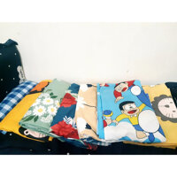 Ga Nệm Cotton Poly  Chọn Họa Tiết Giao Màu Ngẫu Nhiên  - 80cm x 2m - Hoa Văn