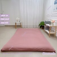 Ga nệm gấp 3 thun lạnh Ý | 2 Mặt Kéo Khóa | 1m 1m2 1m4 1m6 1m8 | Nệm Dưới 10cm | TY2 | DUCANH