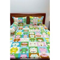 Ga niệm thun lạnh Hàn Quốc co giãn mềm mịn thoáng mát 4 món(đầy đủ kích thước ) áo gối 30x50 40x60 50x70