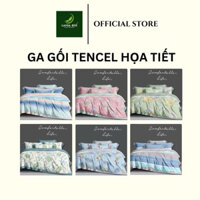 Ga Tencel Họa Tiết 100% Tencel cao cấp mềm mịn thoáng mát kháng khuẩn/ Trọn bộ đủ SIZE