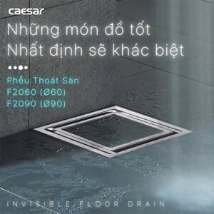Ga thoát sàn Caesar F2090 (Ø90)