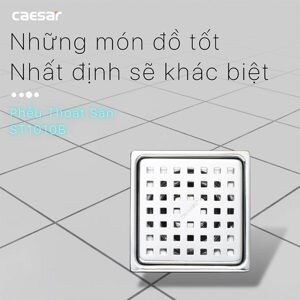 Ga thoát sàn Caesar ST1010B (Ø60)