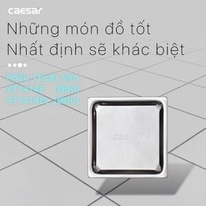 Ga thoát sàn Caesar ST1414EL (Ø90)