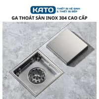 Ga thoát sàn cao cấp inox 304 thông minh phễu thoát sàn ngăn mùi GA 06 Phi 76