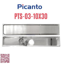Ga thoát sàn dài SUS304 D60-90 Picanto PTS-03 10x30cm