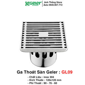 Ga thoát sàn Geler GL09