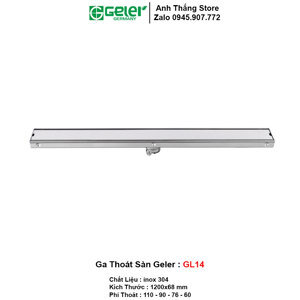 Ga thoát sàn Geler GL14