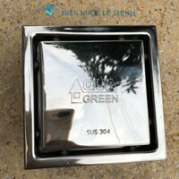 Ga thoát sàn ngăn mùi AQUA Inox SUS 304 dạng phễu nước - Chống mùi hôi và côn trùng tuyệt đối