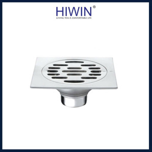 Ga thoát sàn ngăn mùi inox 304 ngõng trọng lực Hiwin FD-8210A kích thước mặt 120x120