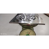 Ga thoát sàn , phễu thoát nước inox cỡ to dài 20 cm x rộng 20 cm phi ống 125,140,160 .
