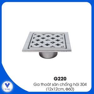 Ga thoát sàn Vinahasa G220 - phi 60, 90