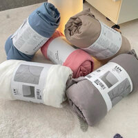 Ga thun trơn ikea hilton trải giường bọc đệm tới 25cm tiện lợi